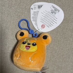 Squishmallows Pokémon Plus Clip Teddiursa BNWT